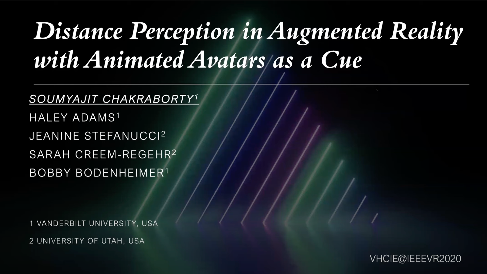 Distance Perception in Augmented Reality with Animated Avatars as a Cue